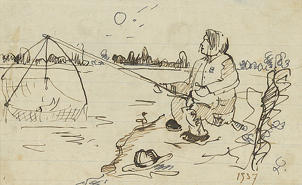 Lajos Luzsicza – Vágovits na rybách 