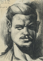 Lajos Luzsicza – Autoportrét III.  