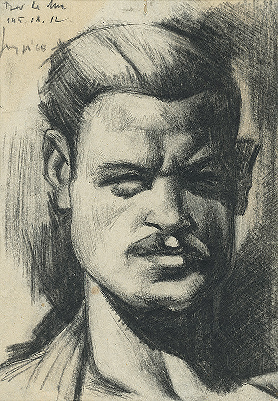 Lajos Luzsicza – Autoportrét III.  