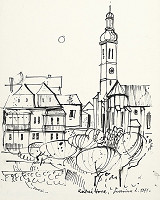 Lajos Luzsicza – Pohľad na Kutnú Horu 