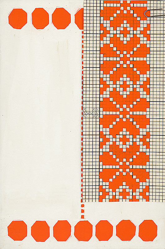 Viola Thainová – Návrh na tkaninu 