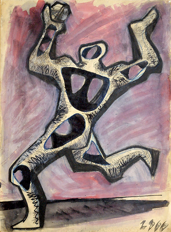 Juraj Meliš – Víťazstvo, štúdia bežca 