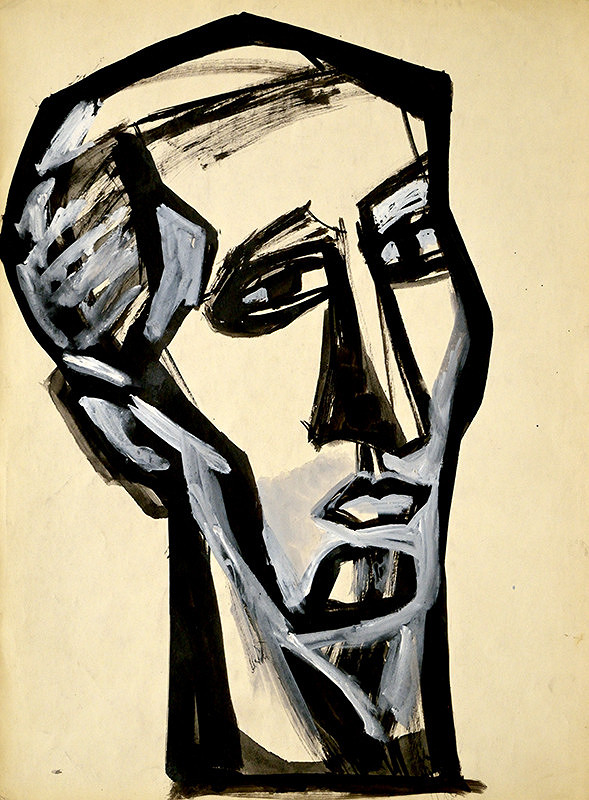 Juraj Meliš – Štúdia hlavy 