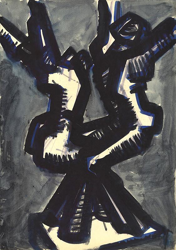 Juraj Meliš – Víťazstvo, štúdia postáv 