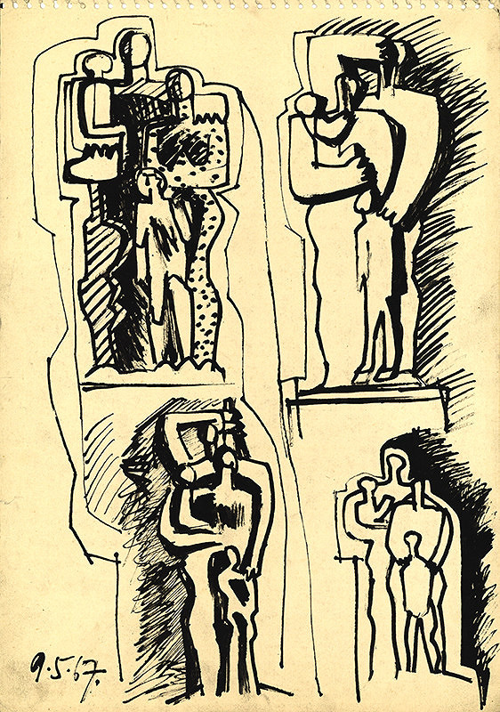 Juraj Meliš – Rodina, skice z náčrtníka 