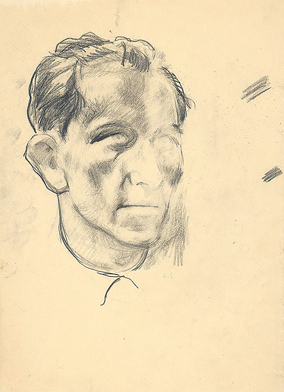 Koloman Sokol – Autoportrét
