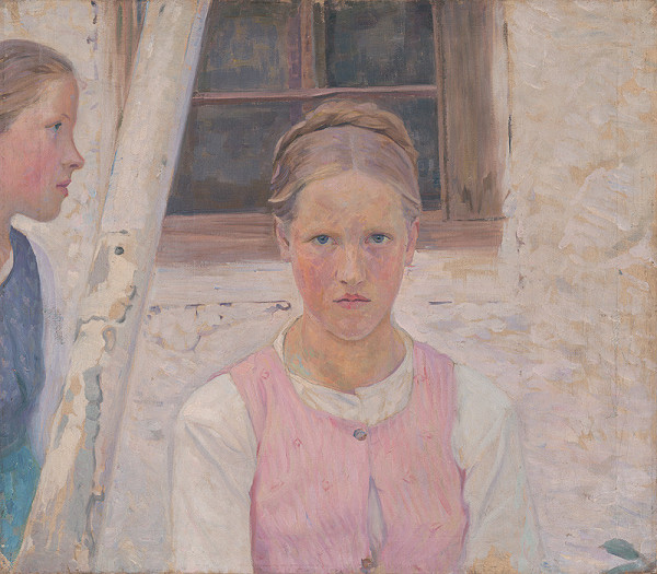 Maďarský maliar – Dve dievčatá