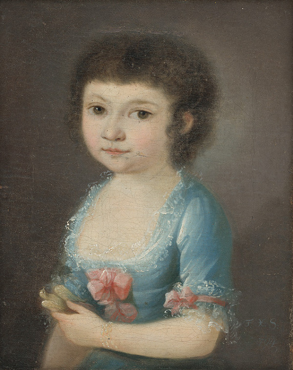 Franz Xaver Schmidthammer – Dievčatko s vtáčikom 