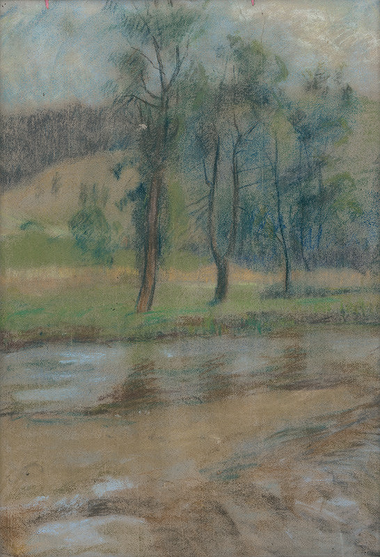 Zolo Palugyay – Stromy pri rieke