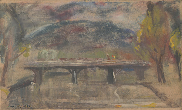 Július Nemčík – Most cez Topľu 