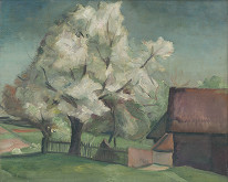 Béla Nemessányi Kontuly – Jarná krajina 