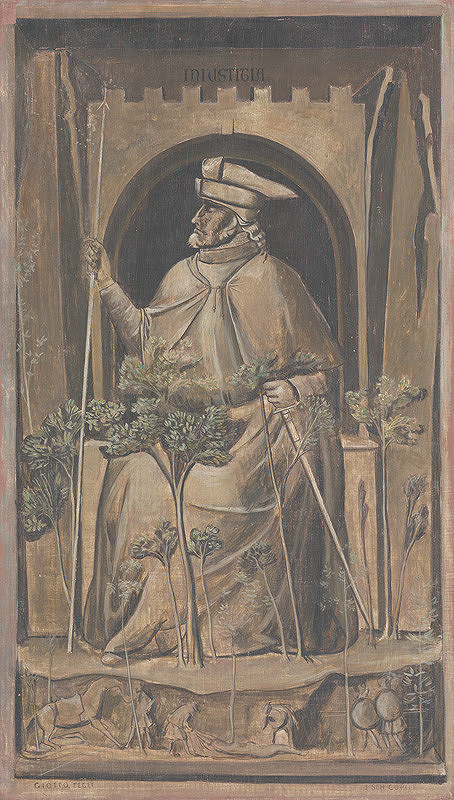 Július Schubert, Giotto – Injustitia