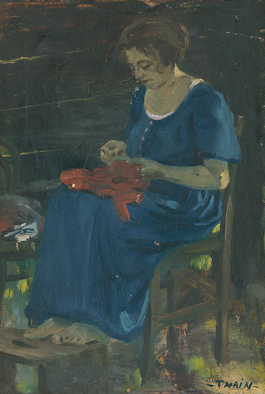 Ján Thain – Nad šitím 