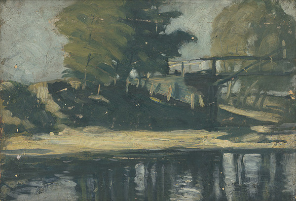 Ján Thain – Starý most pri Berku 