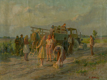 Teodor Székházy – Ráno na družstve 