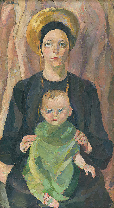 Lea Mrázová – Umelkyňa s dieťaťom
