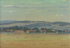 Július Barta – Dedina pri Leviciach 