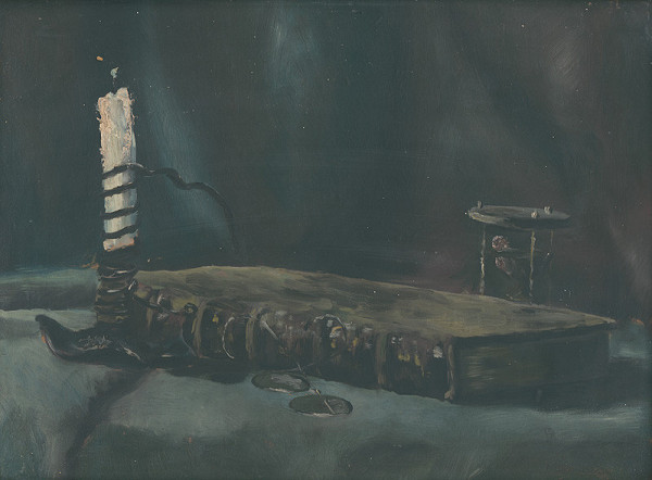 Zoltán Missura – Zátišie so sviecou 