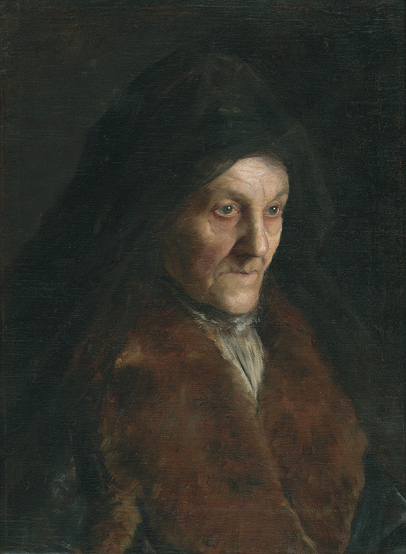 Franz Seraph von Lenbach – Portrét stareny