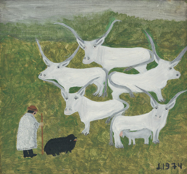 Júlia Bartuszová – Pastier s dobytkom