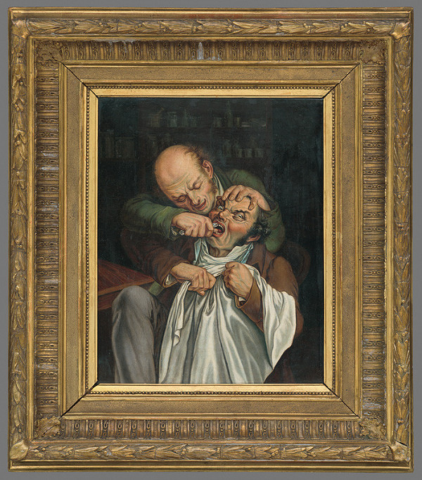 Nemecký maliar zo začiatku 19. storočia, Louis Boilly – U zubára