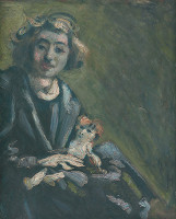 Hugo Scheiber – Dievča s bábikou 