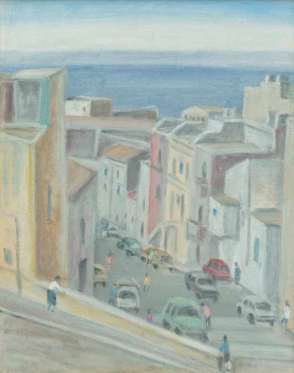 Ernest Zmeták – Ulica v Sciacce 