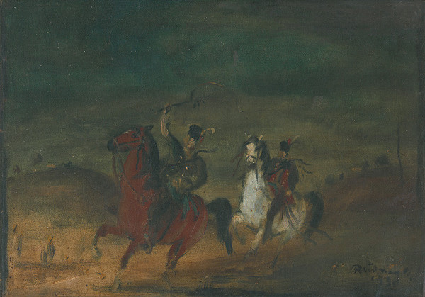 Július Rudnay – Jazdci 