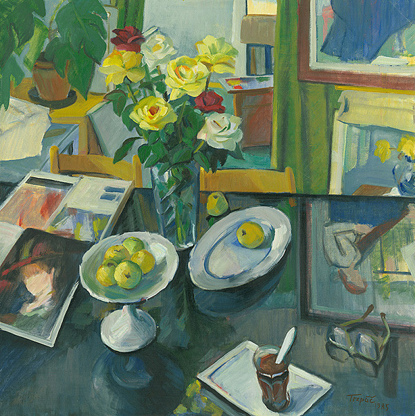 Jozef Trepáč – Zátišie na mojom stole 