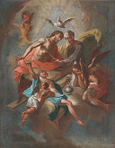 Rakúsky maliar z 18. storočia, Josef Kurtz – Svätá Trojica 