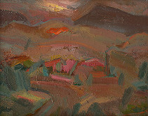 František Jaksics – Pohľad na Choč 