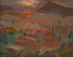 František Jaksics – Pohľad na Choč 