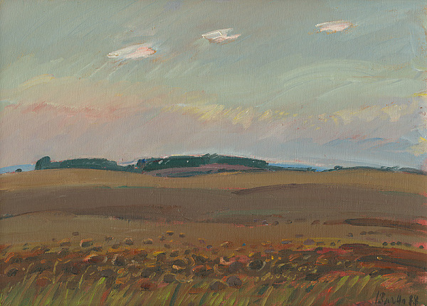 Július Barta – Odkvitnuté slnečnice