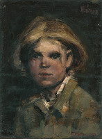 Sándor Bótos – Portrét dievčaťa 