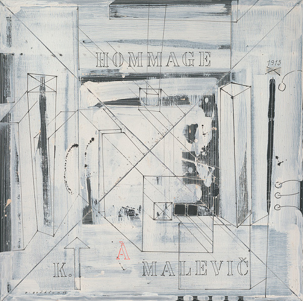 Eduard Ovčáček – Hommage á Kazimír Malevič II.  