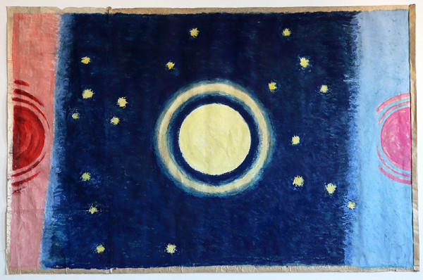 Ernest Zmeták – Noc (Návrh pre Železničnú stanicu v Nových Zámkoch) 