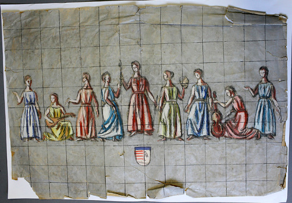 Ernest Zmeták – Návrh opony do Košického štátneho divadla 