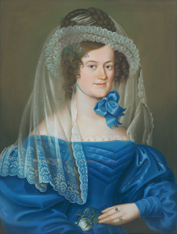 Károly Wieland – Portrét Babetty von Wieland