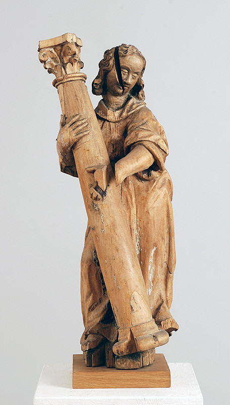 Barokový sochár – Alegorická postava so stĺpom