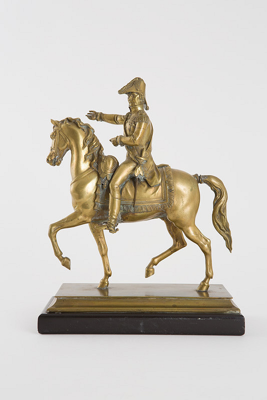 Francúzsky sochár z 1. polovice 19. storočia – Jazdec na koni 