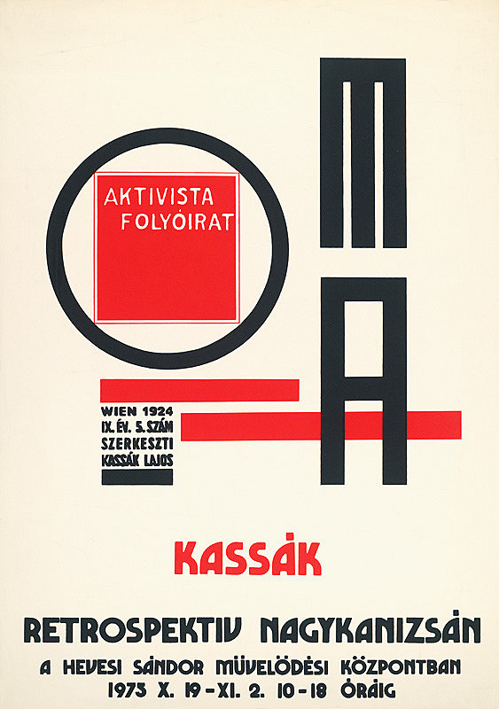 Pesti Műhely – Kassák - Retrospektív  