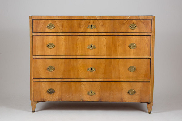 Viedenský majster – Biedermeierová komóda (Šuplíková biedermeierova komoda) 