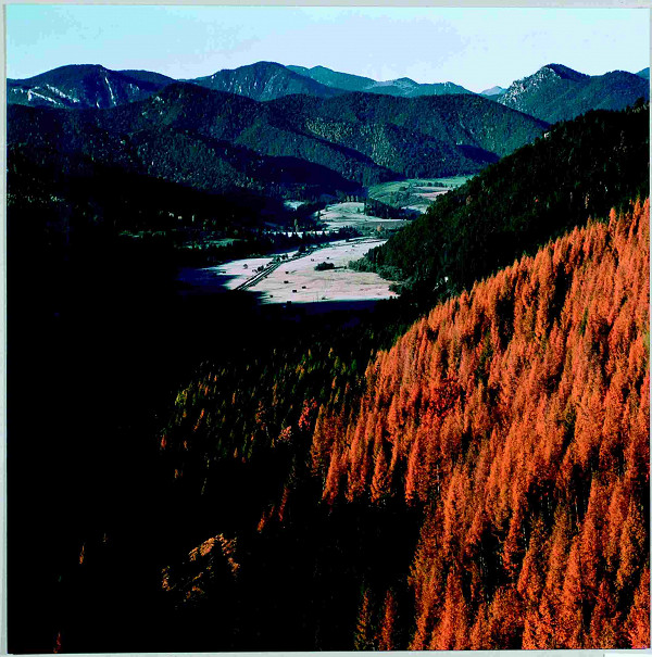 Martin Martinček – Hora, cyklus farebných fotografií, 11 ks 