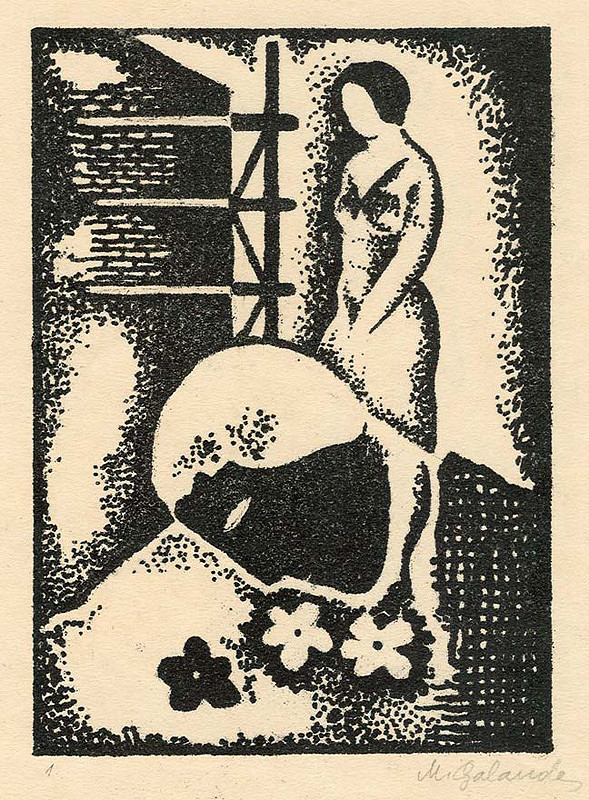 Mikuláš Galanda – Z cyklu Láska v meste - 1.