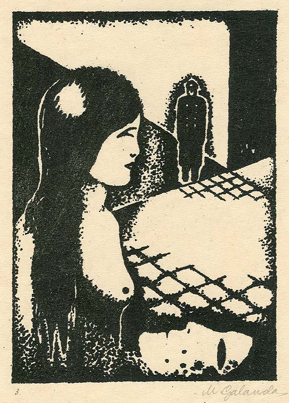 Mikuláš Galanda – Z cyklu Láska v meste - 3.