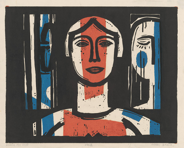 Andrej Barčík – Dievča pri okne 