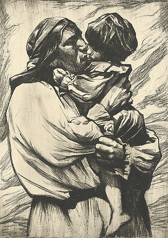 Viktor Hermély – Matka s dieťaťom
