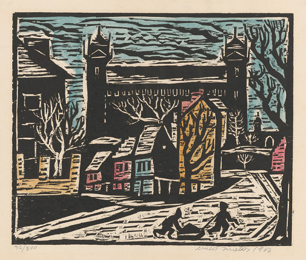 Ernest Zmeták – Zima pod horou 