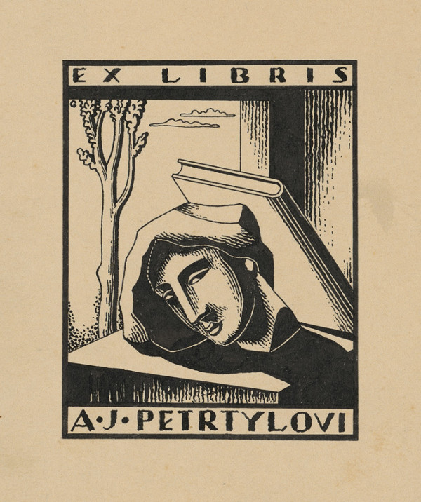 Mikuláš Galanda – Ex libris A.J.Petrtylovi 