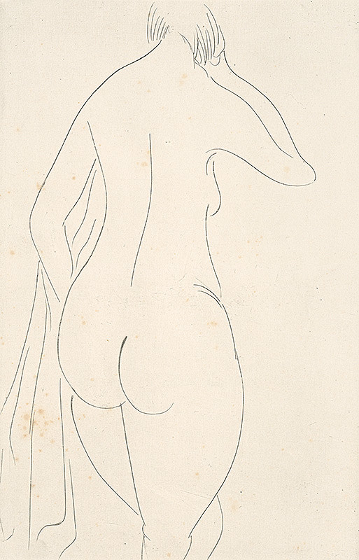 Eugen Nevan – Ženský akt I. 